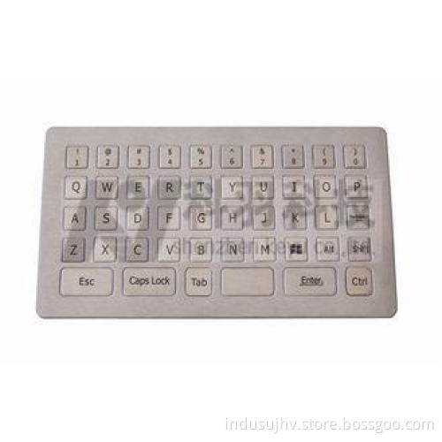 Outdoor Industrial Metal Keyboard With Dome Switch , FCC /